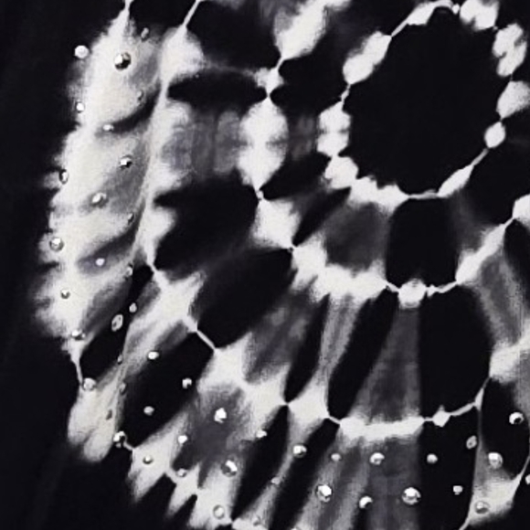 NEVER WORN INC BLACK DRESS W FRINGE AT BOTTOM. DOUBLE LINED SIZE XS - Picture 5 of 6